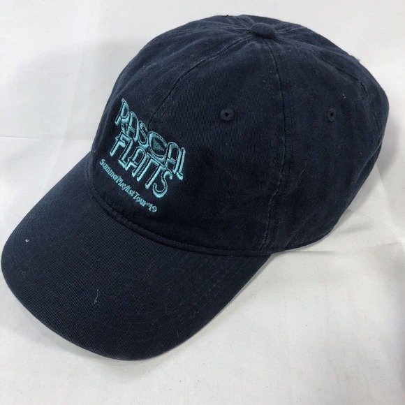 Rascal Flatts Summer Playlist Tour 2019 Adjustable Strapback Baseball Hat OSFM - Picture 2 of 13